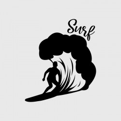 Surf decal for Camping car