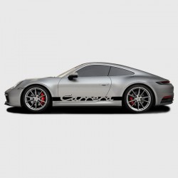 Bande adhésive sticker Porsche Carrera logo