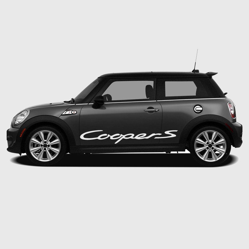 Sticker Logo Cooper S latéral pour Mini