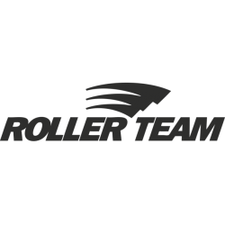 Sticker logo Roller Team noir pour Camping car