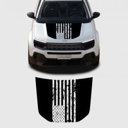 Sticker drapeau USA pour Capot de Jeep Avenger