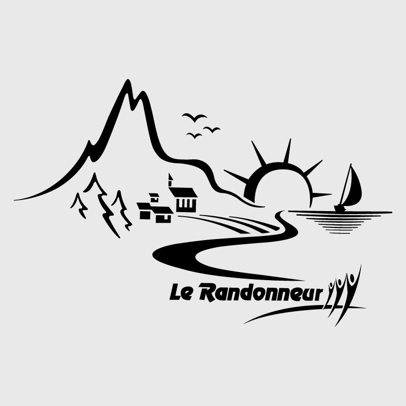 Sticker le randonneur Rapido pour Camping car
