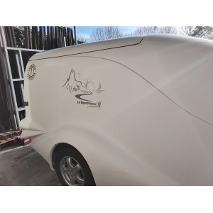 Sticker le randonneur Rapido pour Camping car