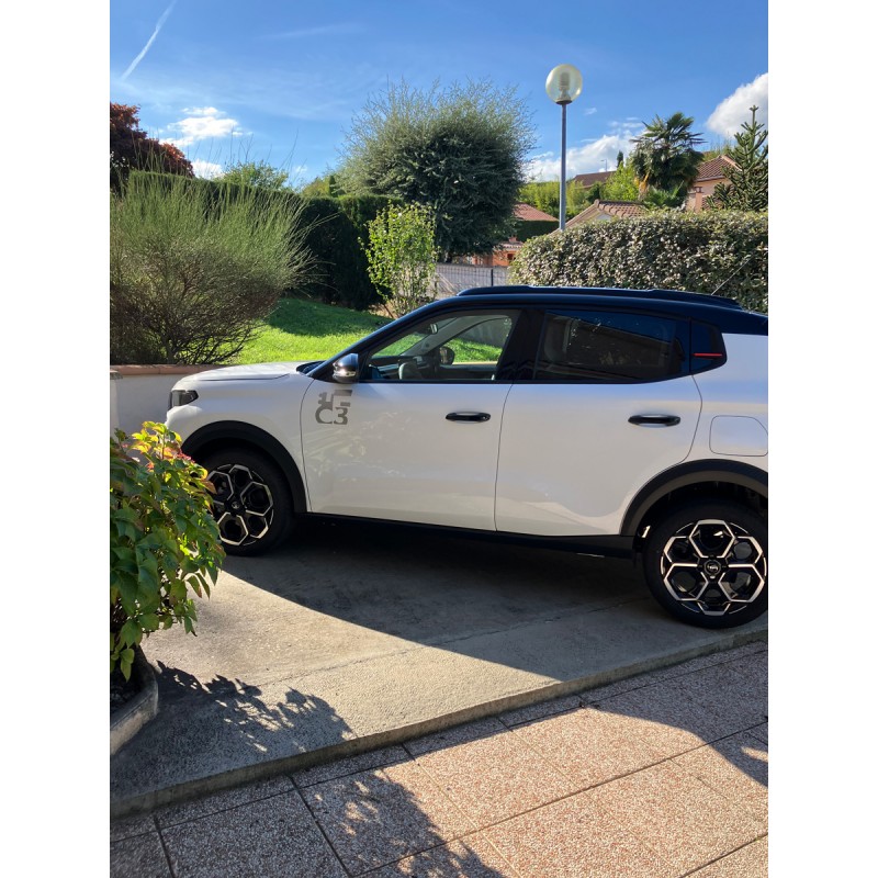 Sticker logo C3 Graphic Edition pour Citroën C3