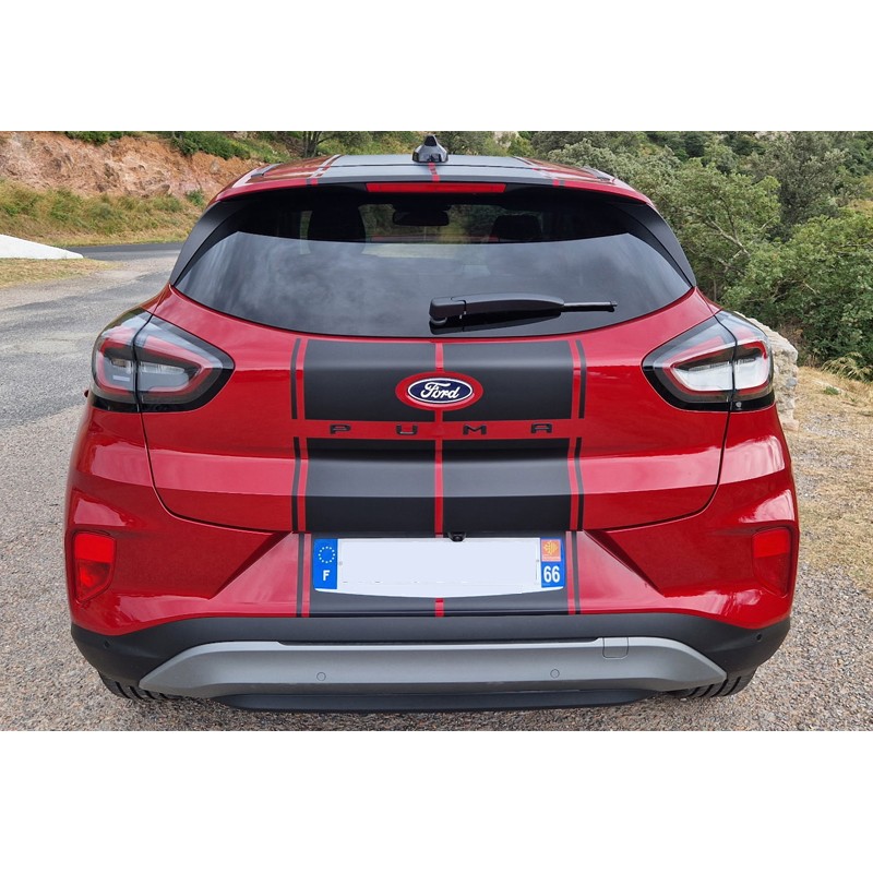 Bande double liseret double pour coffre de Ford Puma
