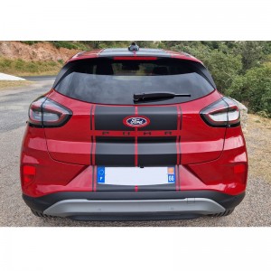 Bande double liseret double pour coffre de Ford Puma