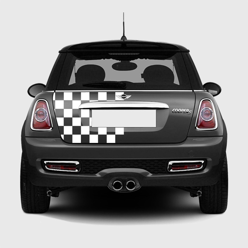 https://ma-belle-voiture.com/2458-product_cover/mini-sticker-mid-covering-checkered-boot.jpg