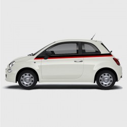 Two color strip for Fiat 500 side