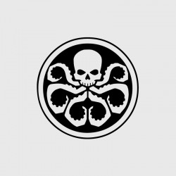 Skull and Octopus decal for Jeep