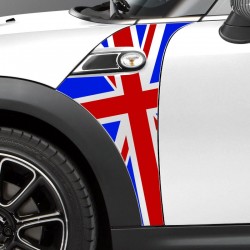 Stickers voiture Ailes Mini motif drapeau anglais