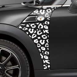 Stickers voiture Ailes Mini motif Léopard