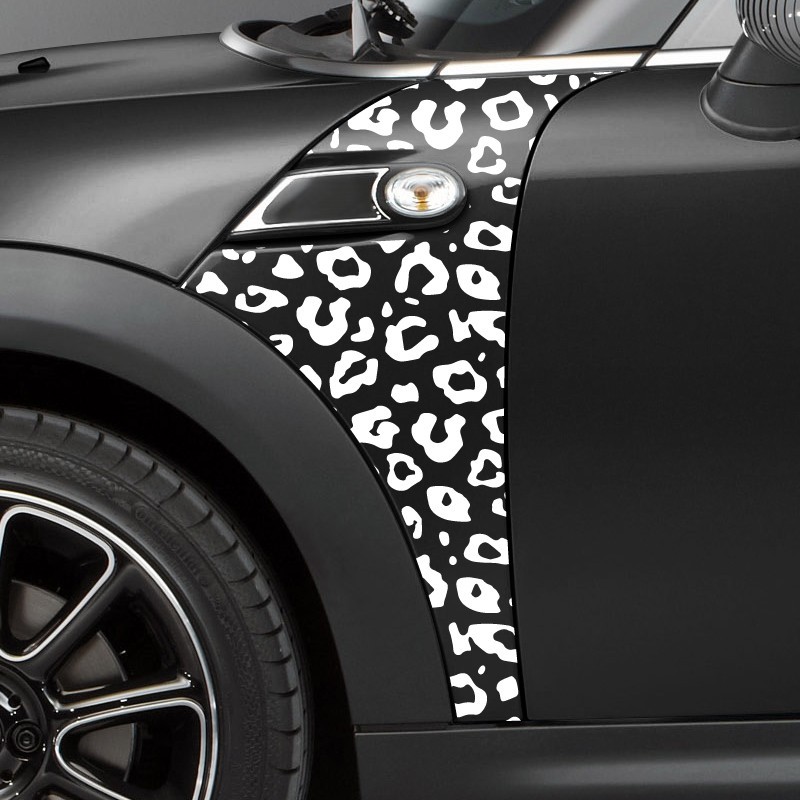 Stickers voiture Ailes Mini motif Léopard