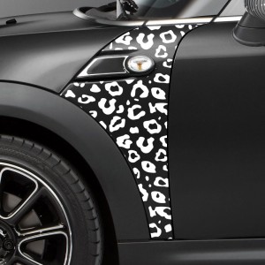 Panther decal for Mini's A-panel
