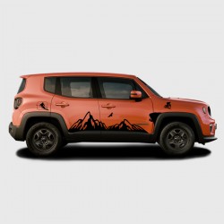Mountain Sport Decal for Jeep Renegade Side