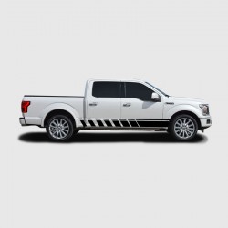 Gradient strip for Ford F150 side