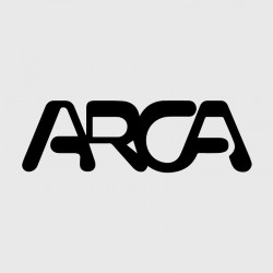 Sticker logo Arca pour Camping car