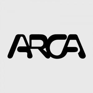 Sticker logo Arca pour Camping car