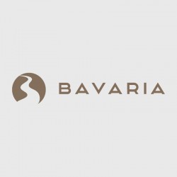 Sticker logo Bavaria pour Camping car
