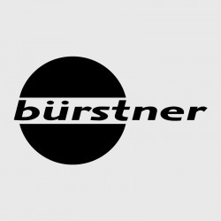 Bürstner logo one color decal for Camping car