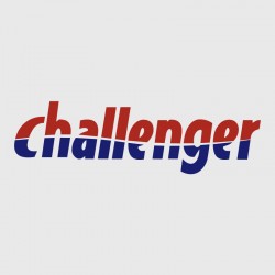 Challenger logo decal for Camping car