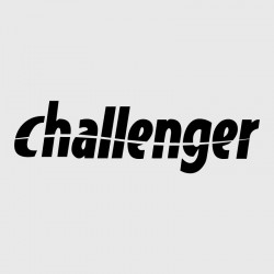 Sticker logo Challenger uni pour Camping car
