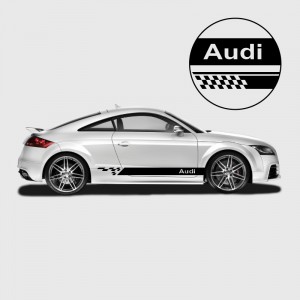 Bande logo Audi pour lateral Audi