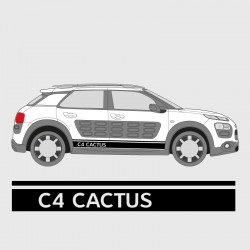 Bande logo latéral Citroën C4 Cactus