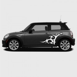 Tribal decal for Mini's side