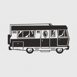 Van decal for Camping car