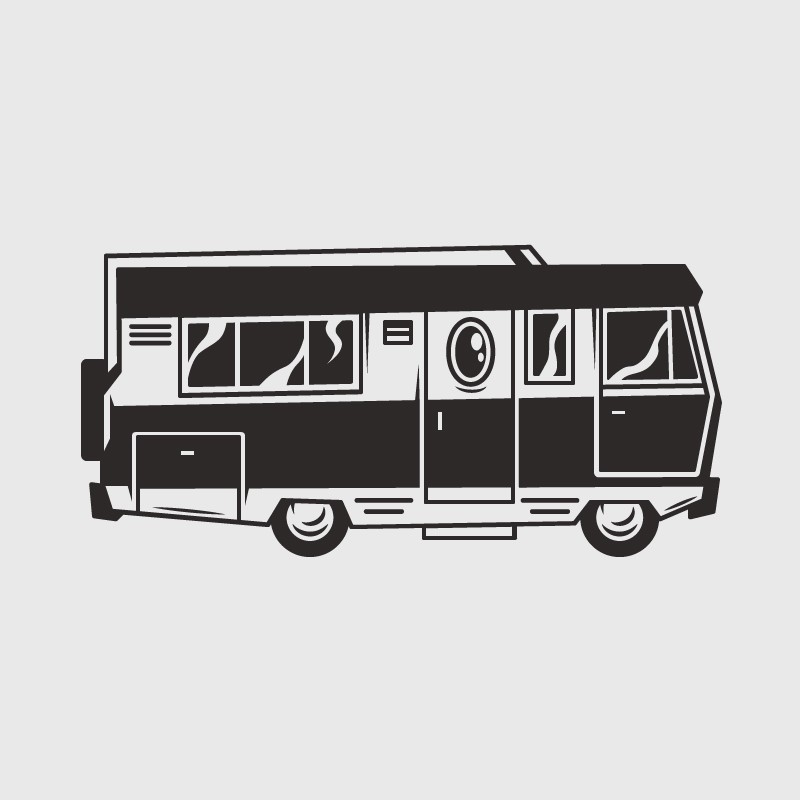 Van decal for Camping car