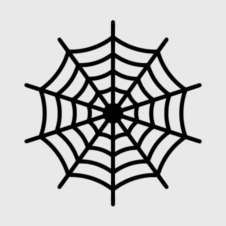 Spider Web Decal For Camping Car