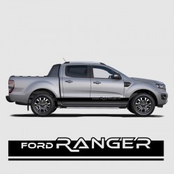 Sticker bandes avec logo latéral Ford Ranger