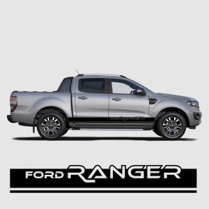 Sticker bandes avec logo latéral Ford Ranger