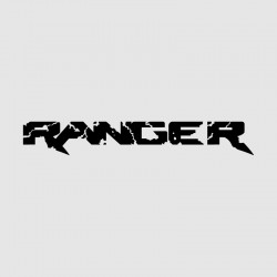 Grunge logo decal for Ford Ranger