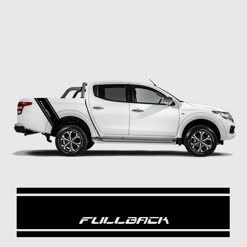 Bandes arrières avec logo latéral Fiat Fullback