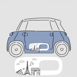 Paris stickers for Citroën...